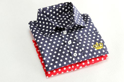Chemise enfant à manche longue en coton - Ref 2083786