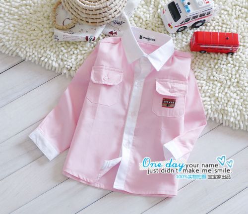 Chemise enfant à manche longue - Ref 2083794