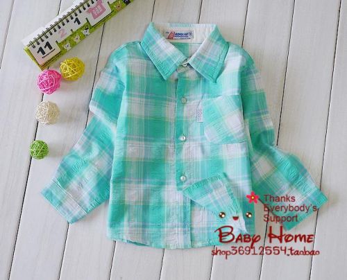 Chemise enfant à manche longue - Ref 2083797