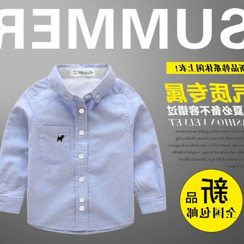 Chemise enfant à manche longue - Ref 2083813