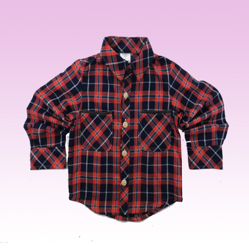 Chemise enfant à manche longue - Ref 2083830