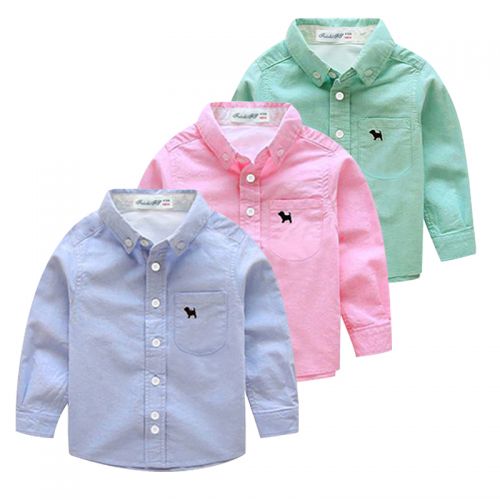 Chemise enfant à manche longue - Ref 2083846