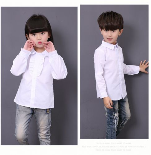Chemise enfant à manche longue - Ref 2083855