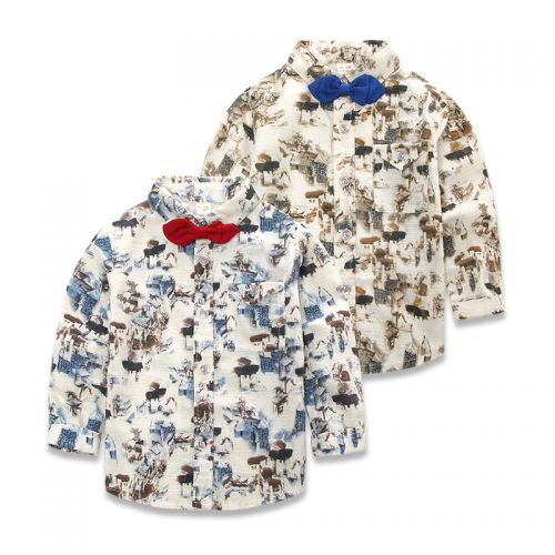 Chemise enfant à manche longue - Ref 2083870