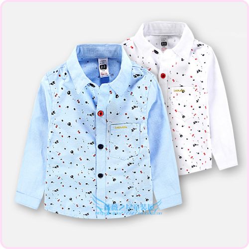 Chemise enfant à manche longue - Ref 2083881
