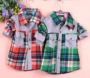 Chemise enfant à manche longue - Ref 2083894