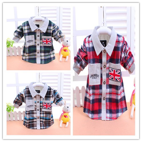 Chemise enfant à manche longue - Ref 2083898