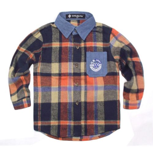 Chemise enfant OTHER à manche longue en Toile de coton - Ref 2083904