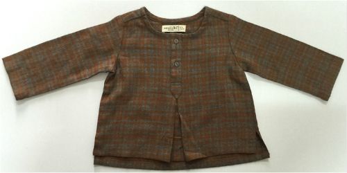 Chemise enfant I LOVE SEVEN à manche longue - Ref 2083907