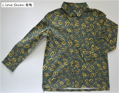 Chemise enfant I LOVE SEVEN à manche longue - Ref 2083908