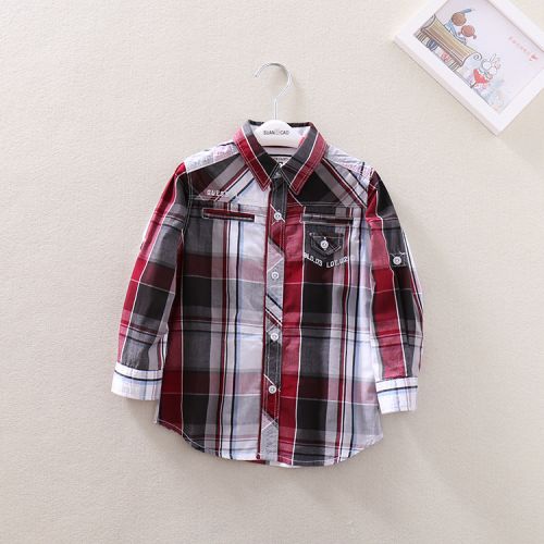 Chemise enfant à manche longue - Ref 2083926
