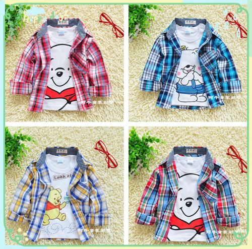 Chemise enfant à manche longue - Ref 2083936
