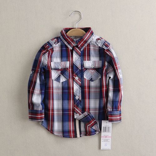 Chemise enfant à manche longue - Ref 2083954