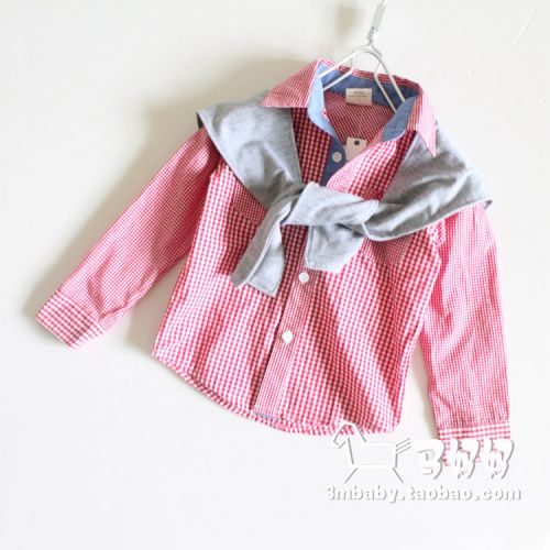 Chemise enfant à manche longue - Ref 2083961