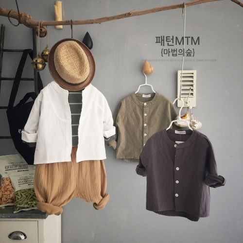 Chemise enfant WHATKIDS à manche longue - Ref 2084105