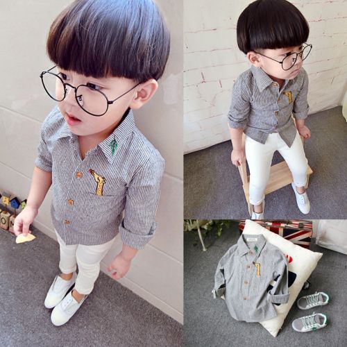 Chemise enfant à manche longue - Ref 2084106