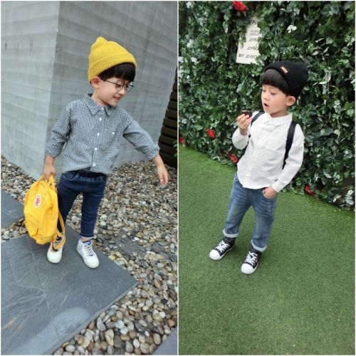 Chemise enfant à manche longue - Ref 2084109