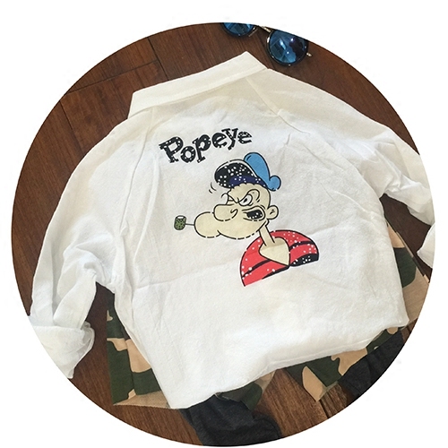 Chemise enfant à manche longue en Toile de coton - Ref 2084116