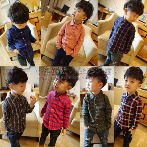 Chemise enfant à manche longue - Ref 2084241