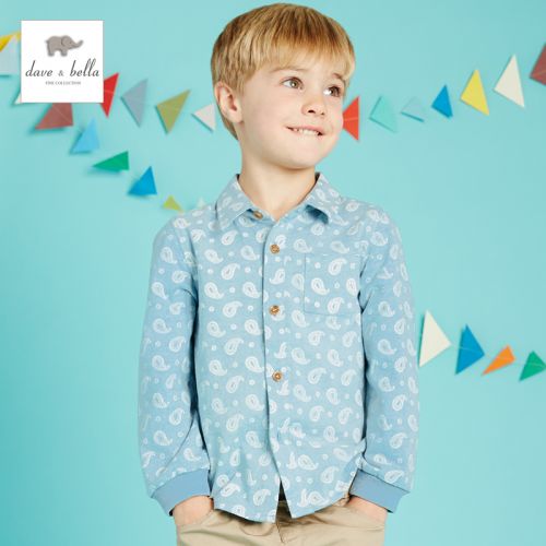 Chemise enfant DAVEBELLA à manche longue - Ref 2084263
