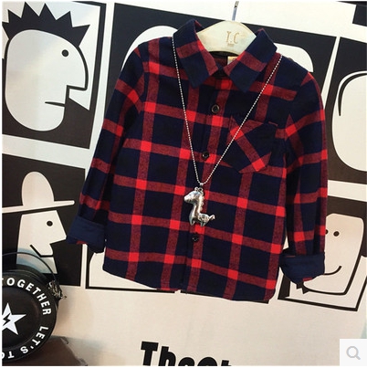 Chemise enfant à manche longue - Ref 2084305