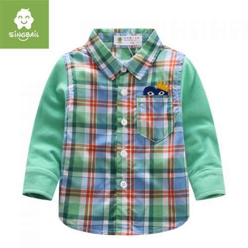 Chemise enfant SINGBAIL à manche longue - Ref 2084319