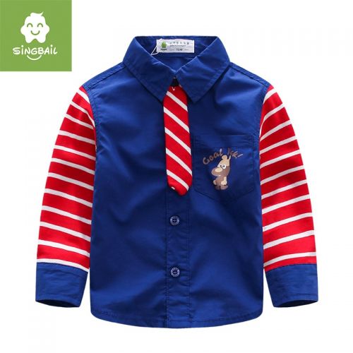 Chemise enfant SINGBAIL à manche longue - Ref 2084321