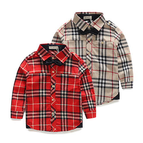 Chemise enfant à manche longue - Ref 2084326