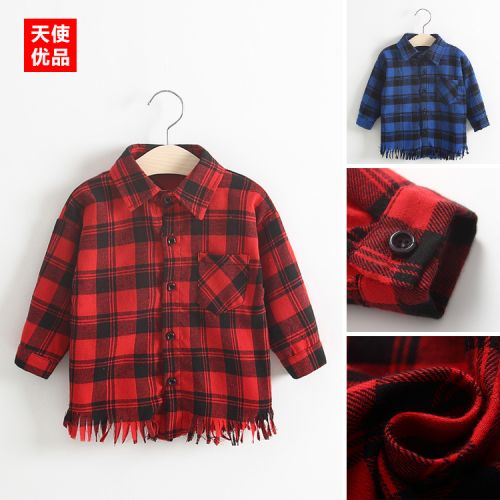 Chemise enfant à manche longue - Ref 2084333