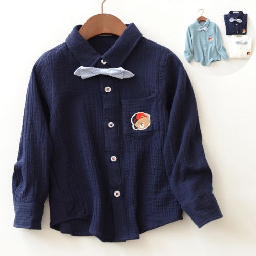 Chemise enfant à manche longue - Ref 2084344