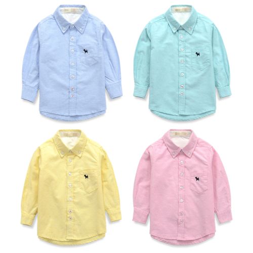 Chemise enfant à manche longue - Ref 2084347