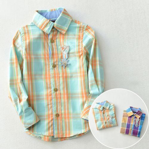 Chemise enfant à manche longue - Ref 2084348