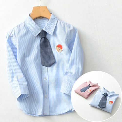 Chemise enfant à manche longue - Ref 2084350