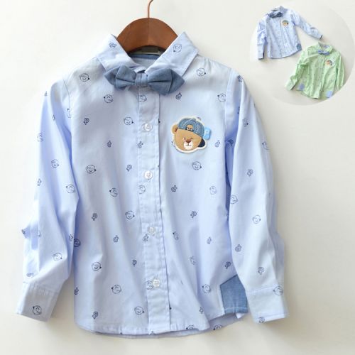 Chemise enfant à manche longue - Ref 2084354