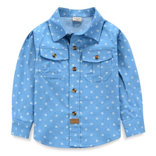 Chemise enfant à manche longue - Ref 2084358