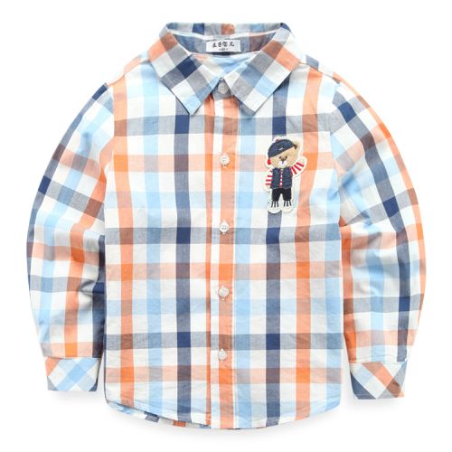 Chemise enfant à manche longue - Ref 2084359