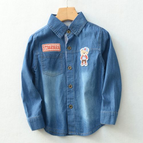 Chemise enfant à manche longue - Ref 2084363