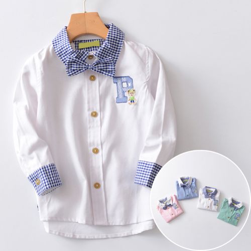 Chemise enfant à manche longue - Ref 2084364