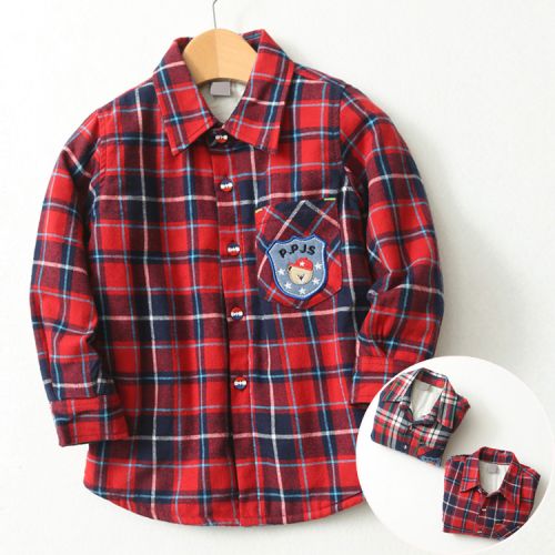 Chemise enfant à manche longue - Ref 2084368