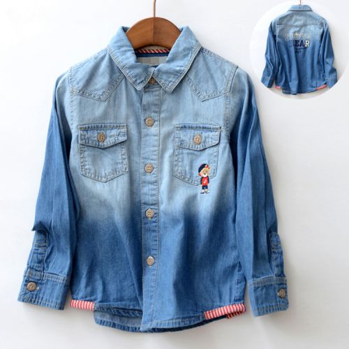 Chemise enfant à manche longue - Ref 2084370