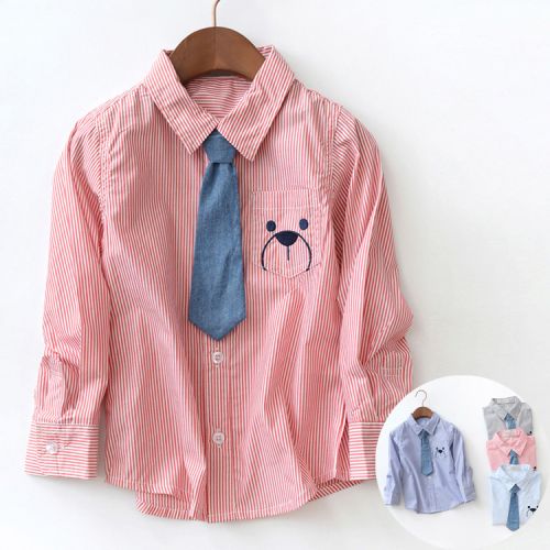 Chemise enfant à manche longue - Ref 2084385