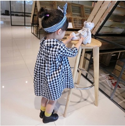 Chemise enfant à manche longue en coton - Ref 2084393