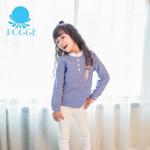 Chemise fille POGGE à manche longue - Ref 2084477