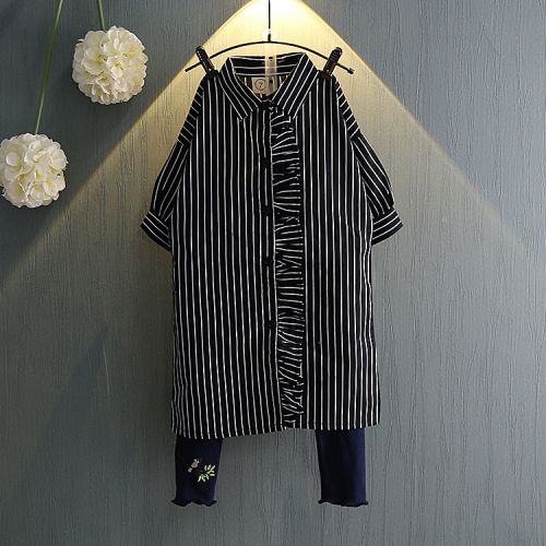Chemise fille à manche longue - Ref 2084488