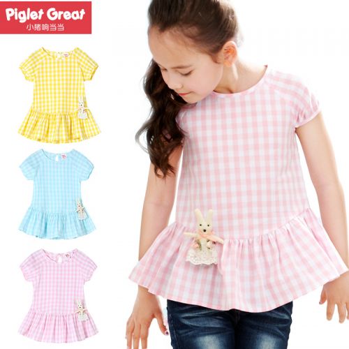 Chemise fille XZXDD à manche courte - Ref 2084495
