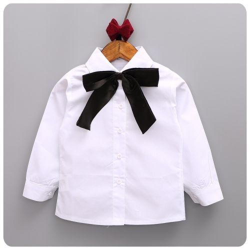 Chemise fille à manche longue - Ref 2084548