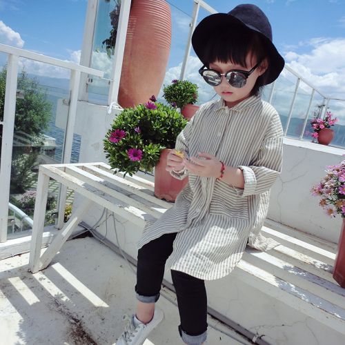 Chemise fille à manche longue - Ref 2084565