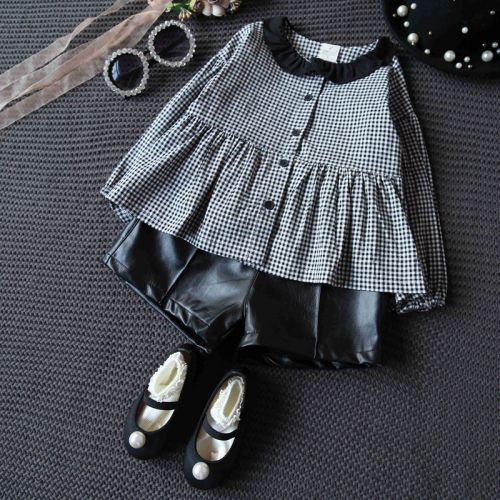 Chemise fille à manche longue - Ref 2084570