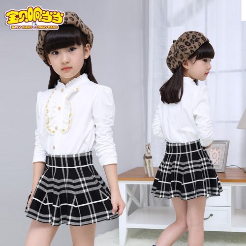 Chemise fille à manche longue - Ref 2084574