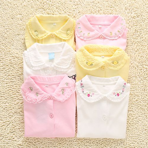 Chemise fille à manche longue - Ref 2084603
